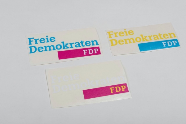 Autoaufkleber Freie Demokraten FDP