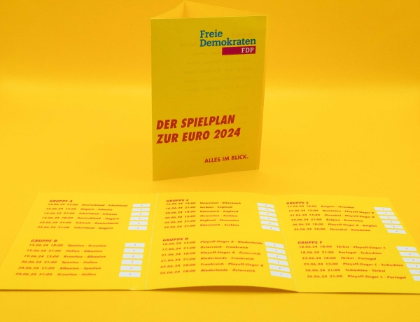 FDP EM (EURO 2024) Taschenplaner
