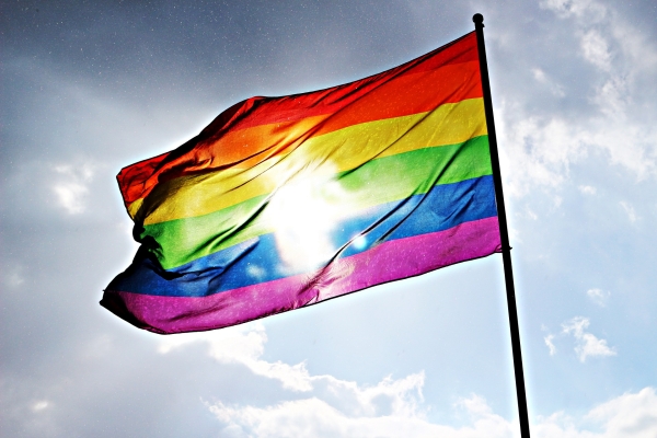 Regenbogen Pride Flagge