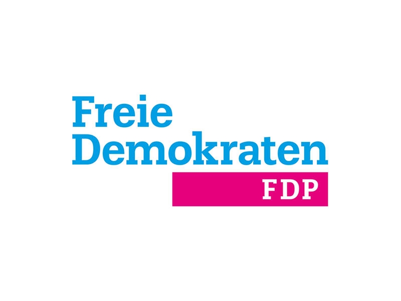 FDP-Werbemittel - Eiskratzer mit Griff und Gummilippe